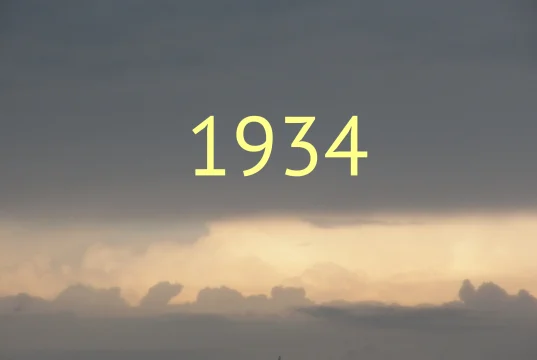 Pogoda w Warszawie w roku 1934